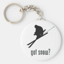 Snowboarding Keychain