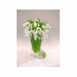 Snowdrops In The Vase Acrylic Cut Out