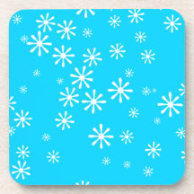Snowflake Cork Coasters