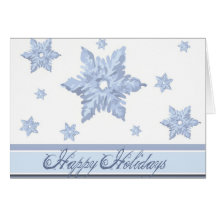 Snowflake Holiday Cards