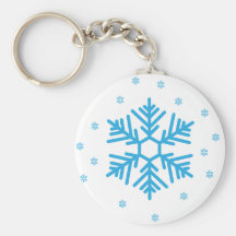 Snowflake Keychain