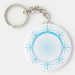 Snowflake Mandala Keychains