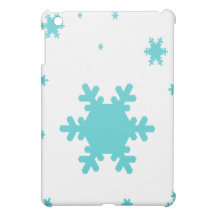 snowflakes cover for the iPad mini