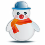 Snowman Photo Sculpture