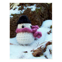 Snowman Post Card