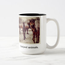 Snowy Camels Coffee Mugs