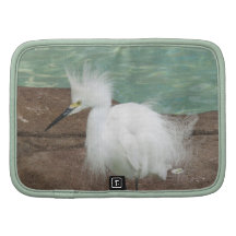 Snowy Egrets Wallet Folio Planner