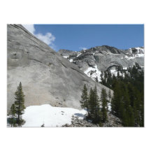 Snowy Granite Domes Photo Print