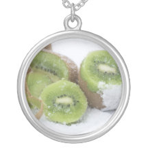 Snowy Kiwi Necklaces