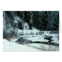Snowy River Greeting Card