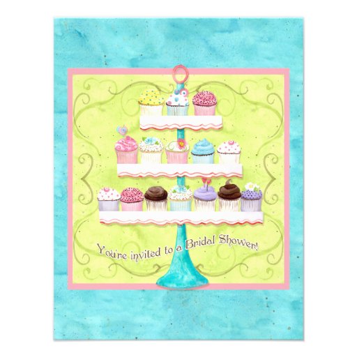 So Many Cupcakes, Bridal Shower Invitation