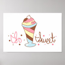 So Sweet Ice Cream Posters