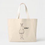 "So What?" Llama Toto Bag キャンバス地カバン