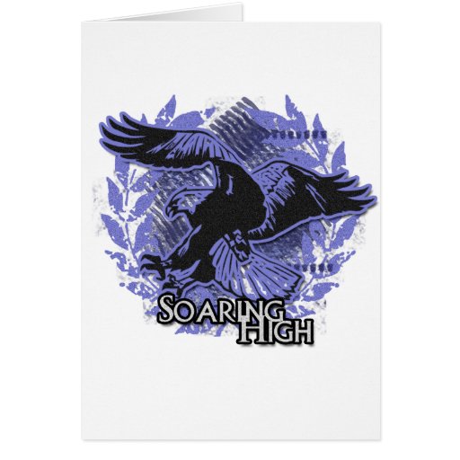 Soar High Eagle Greeting Cards