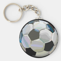 soccer ball key chains