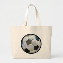 soccer ball tote bag