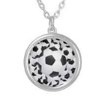 soccer balls pendants