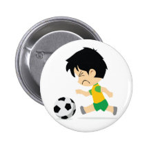 Soccer Boy Button