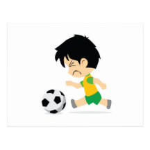 Soccer Boy Post Cards