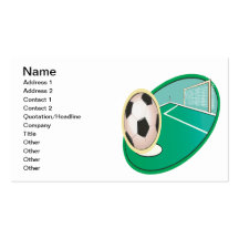 Soccer Business Card