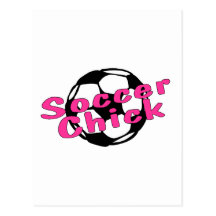 Soccer Chick Postcards