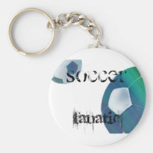 Soccer Fanatic Key Chain
