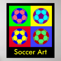 Soccer/ Football Art Print