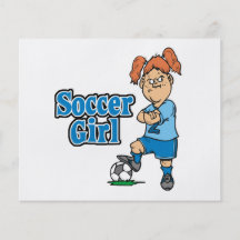 soccer girl flyer