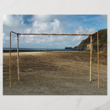 Soccer is everywhere personalized flyer