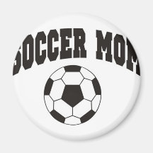 Soccer mum fridge magnets