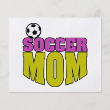 soccer mum text graphic 2 custom flyer