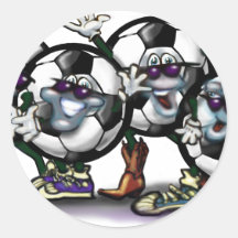 Soccer Party Stickers