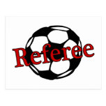 Soccer Referee Postcard