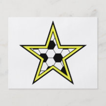 soccer star yellow flyer