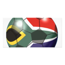 Soccer Team Gear Custom Photo Card