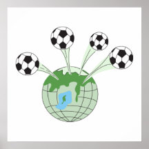 soccer world worldwide graphic posters