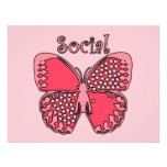 Social Butterfly Personalised Announcements