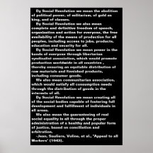 Social Revolution poster
