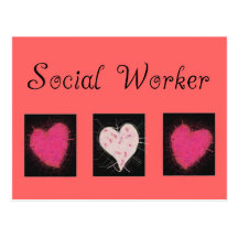 Social Worker Gifts Post Card