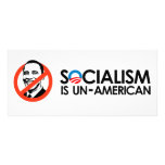 Socialism is un-American Custom Rack Cards