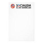 Socialism is un-American Stationery