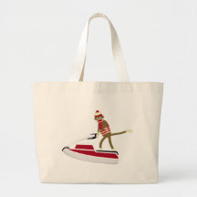 Sock Monkey Jetski Bag