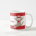 Sock Monkeys Personalised Coffee Mug