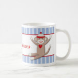 Sock Monkeys Personalised Coffee Mug