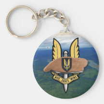 socom special air service sas flash beret Keychain