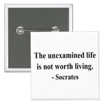 Socrates Quote 2a Pinback Buttons