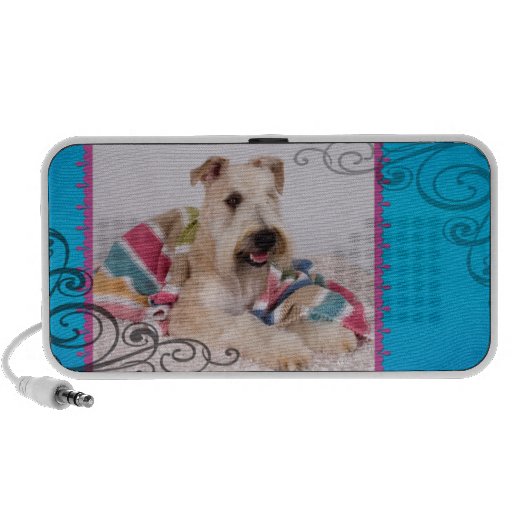 Soft Coated Wheaten Terrier Portable Speaker