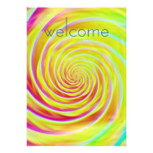 soft rose swirl pattern, welcome personalised invite