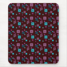 Soft Squares PNK Brew Mouse Pad