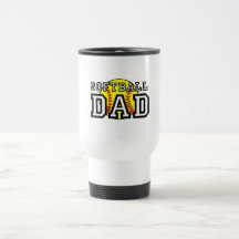 Softball Dad Coffee Mug